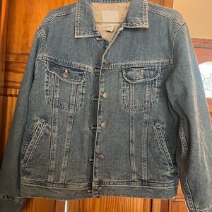 Small Jean jacket button up J Jill 100% cotton
